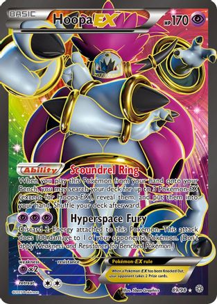 Hoopa EX (89 Full Art) 089/98 - Holofoil XY Ancient Origins - Ultra Rare