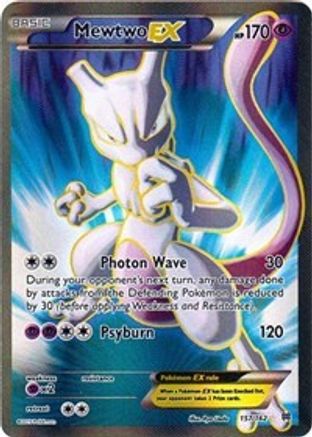 Mewtwo EX (157 Full Art) 157/162 - Holofoil XY BREAKthrough - Ultra Rare