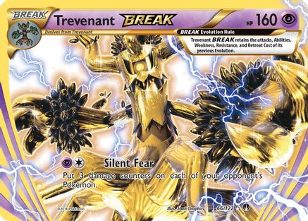 Trevenant BREAK 066/122 - Holofoil XY BREAKpoint - Rare BREAK