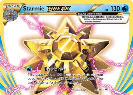 Starmie BREAK 032/108 - Holofoil XY Evolutions - Rare BREAK