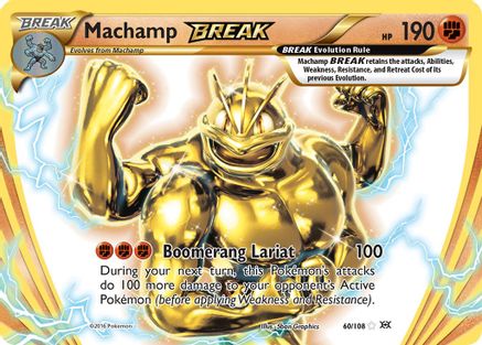 Machamp BREAK 060/108 - Holofoil XY Evolutions - Rare BREAK