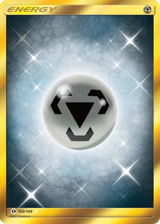 Metal Energy (Secret) 163/149 - Holofoil SM Base Set - Secret Rare