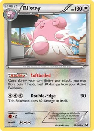 Blissey 082/108 Deck Exclusives - Rare