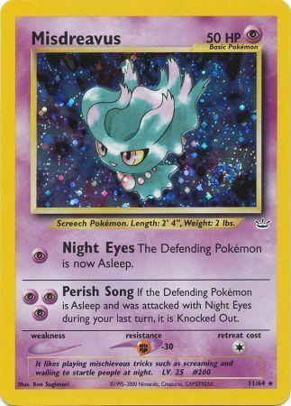 Misdreavus 011/64 - Unlimited Holofoil Neo Revelation - Holo Rare