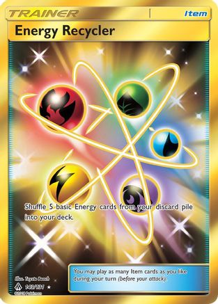 Energy Recycler (Secret) 143/131 - Holofoil SM Forbidden Light - Secret Rare