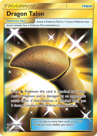 Dragon Talon (Secret) 075 - Holofoil Dragon Majesty - Secret Rare