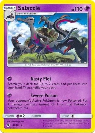 Salazzle 047/111 Deck Exclusives - Rare