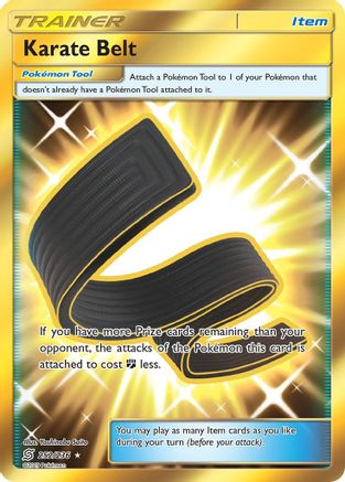 Karate Belt (Secret) 252 - Holofoil SM Unified Minds - Secret Rare