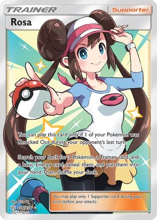 Rosa (Full Art) 236 - Holofoil SM Cosmic Eclipse - Ultra Rare