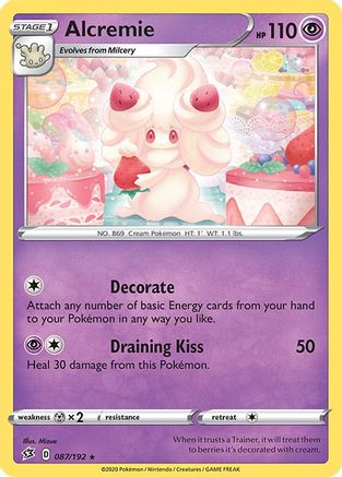 Alcremie 087/192 SWSH02 Rebel Clash - Rare