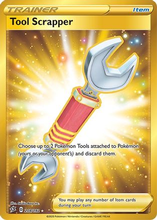 Tool Scrapper (Secret) 208/192 - Holofoil SWSH02 Rebel Clash - Secret Rare