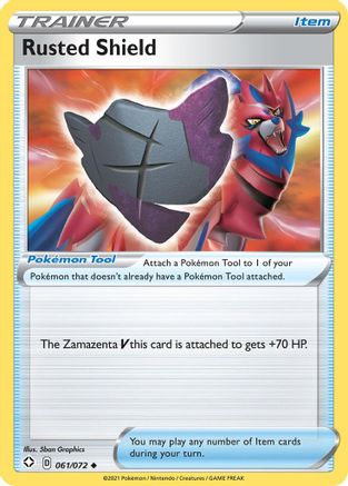 Rusted Shield 061/072 Shining Fates - Uncommon