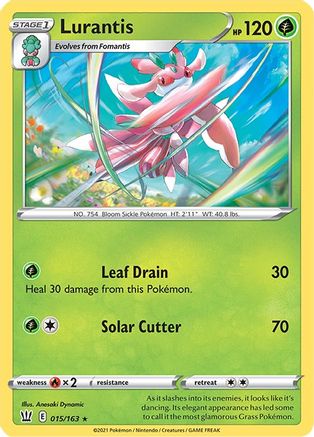 Lurantis 015/163 SWSH05 Battle Styles - Rare