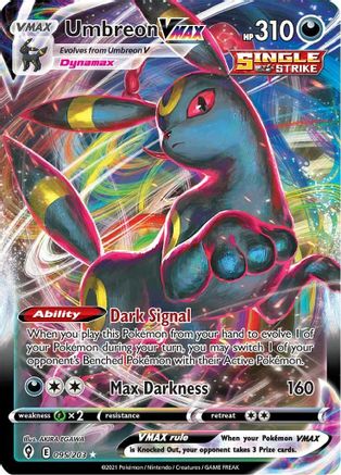 Umbreon VMAX 095/203 - Holofoil SWSH07 Evolving Skies - Ultra Rare