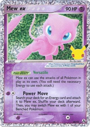 Mew ex 088/92 - Holofoil Celebrations Classic Collection - Classic Collection