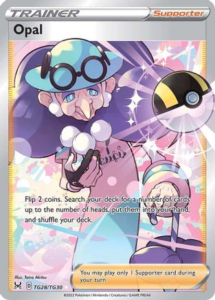 Opal TG28/TG30 - Holofoil SWSH11 Lost Origin Trainer Gallery - Ultra Rare