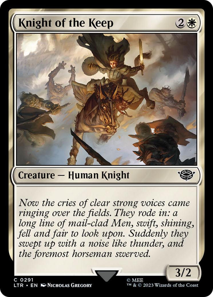 Knight of the Keep (LTR-291) - The Lord of the Rings: Tales of Middle-earth