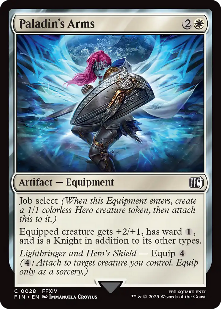 Paladin's Arms (FIN-028) - FINAL FANTASY Foil