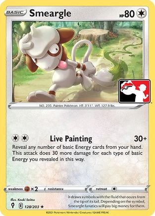 Smeargle 128 Prize Pack Series Cards - Rare