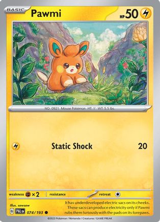 Pawmi 074/193 SV02 Paldea Evolved - Common
