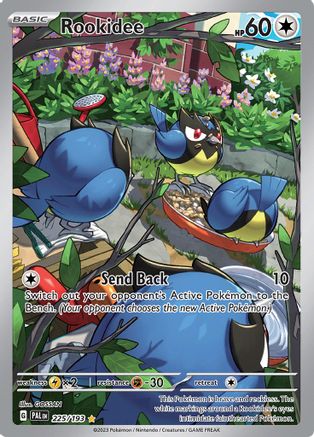 Rookidee 225/193 - Holofoil SV02 Paldea Evolved - Illustration Rare