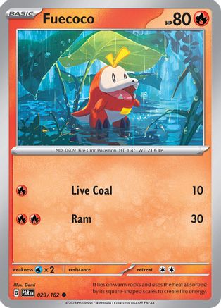 Fuecoco 023/182 SV04 Paradox Rift - Common