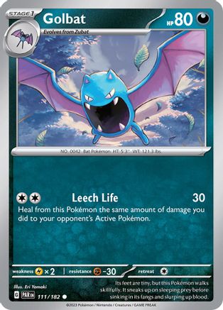 Golbat 111/182 SV04 Paradox Rift - Common