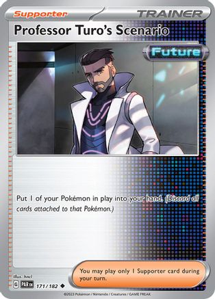 Professor Turo's Scenario 171/182 SV04 Paradox Rift - Uncommon