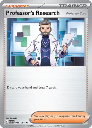 Professor's Research 088/091 SV Paldean Fates - Rare