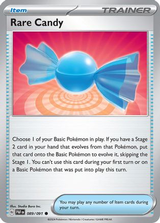 Rare Candy 089/091 SV Paldean Fates - Common
