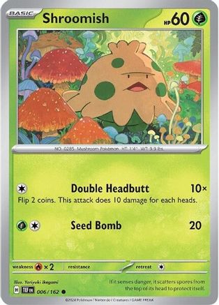 Shroomish 006/162 SV05 Temporal Forces - Common