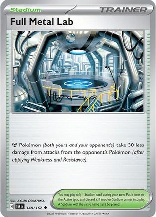 Full Metal Lab 148/162 - Reverse Holofoil SV05 Temporal Forces - Uncommon