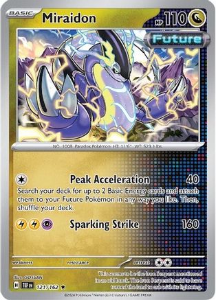 Miraidon 121/162 - Holofoil SV05 Temporal Forces - Rare