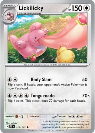 Lickilicky 125/162 SV05 Temporal Forces - Common