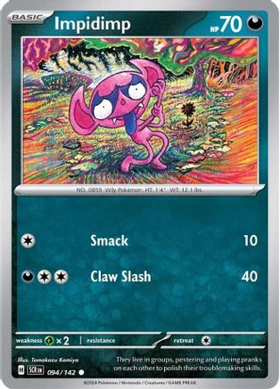 Impidimp 094/142 SV07 Stellar Crown - Common