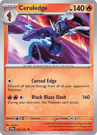 Ceruledge 035/191 SV08 Surging Sparks - Uncommon