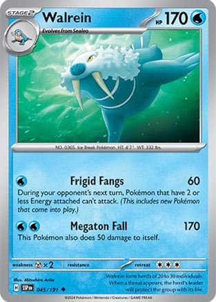 Walrein 045/191 SV08 Surging Sparks - Uncommon