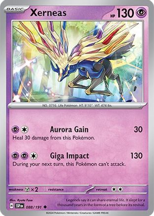 Xerneas 088/191 SV08 Surging Sparks - Uncommon