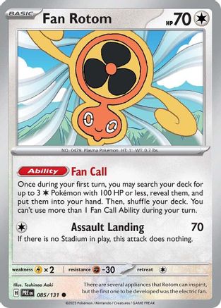Fan Rotom 085/131 SV Prismatic Evolutions - Common