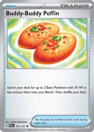 Buddy-Buddy Poffin 101/131 SV Prismatic Evolutions - Uncommon