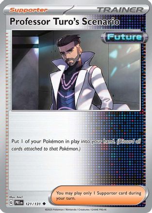 Professor Turo's Scenario 121/131 SV Prismatic Evolutions - Uncommon