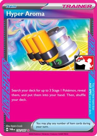 Hyper Aroma 152 - Holofoil Prize Pack Series Cards - ACE SPEC Rare