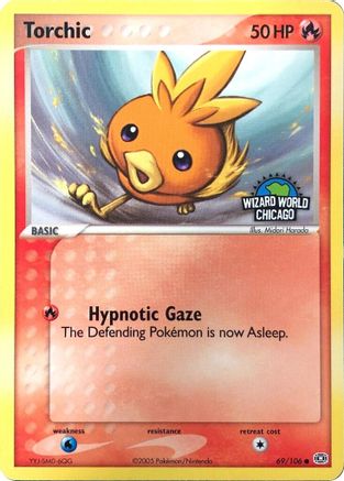 Torchic (Wizard World Chicago) 069 Miscellaneous Cards & Products - Common