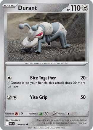 Durant 070/086 SV White Flare - Uncommon