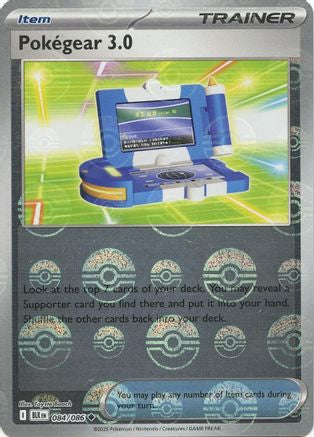 Pokegear 3.0 (Poke Ball Pattern) 084 - Holofoil SV Black Bolt - Uncommon