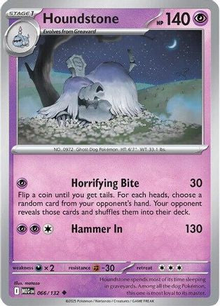 Houndstone 066/132 ME01 Mega Evolution - Uncommon