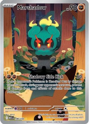 Marshadow 146/132 - Holofoil ME01 Mega Evolution - Illustration Rare