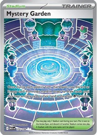 Mystery Garden 172/132 - Holofoil ME01 Mega Evolution - Ultra Rare