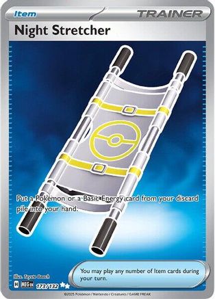 Night Stretcher 173/132 - Holofoil ME01 Mega Evolution - Ultra Rare