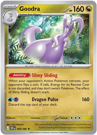 Goodra 068/086 Deck Exclusives - Uncommon